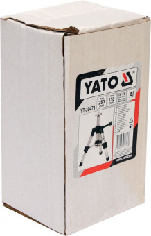 YATO Штатив тринога YATO телескоп (2 секціі) . кріплення 5/8", з штангою 70мм. H= 150-280 мм. алюмін