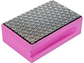 YATO Губка абразивна, алмазна, для шліфувальна до скла, граніту, керам YATO: 90х 60х 30 мм, з гранул