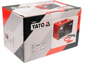 YATO Зарядний прилад YATO : 12/24V, 25А, 350Ah  | YT-8305