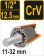VOREL Головка торцева універсальна : квадрат 1/2", М 11-32, L= 85 мм, CrV  | 53003