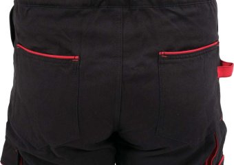 YATO Комбінезон робочий COMFY YATO розмір L, чорно-червоний, 9 кишень, 100% бавовна  | YT-79252