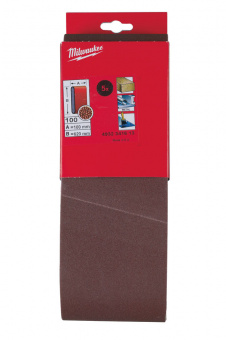 MILWAUKEE Шлиф. лента 100х620 зерно 100 (5 шт) | 4932341613
