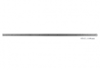 YATO Лінійка з нержавіючої сталі YATO : L= 1000 x 28 мм, двостороння шкала, таблиці перетворення  | 