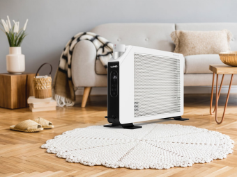 Обігрівач конвекторний зі зволожувачем LUND від ел.мережі- 230В, 2 реж: 1 і 2 кВт, обігр 20-25м²