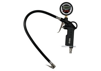 YATO Пістолет для накачування шин YATO з цифровим LCD манометром P ≤ 0.8 MPa, Ø= 1/4"  | YT-23702