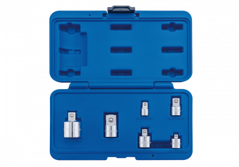 KING TONY Набор адаптеров 1/4"+3/8"+1/2"+3/4" 6 предметов | 78106