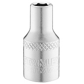 Головка торцева STANLEY 1/4" х 4.5 мм, з шестигранним профілем стандартна, метрична. | FMMT17186-0
