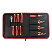 Набор высоковольтных инструментов FELO 1000 В в чехле, 6 отверток (41381104)
