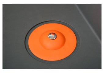 FALA Корок до ванни і раковин, силіконовий , Ø= 100 мм, оранжевий(DW) | 74783