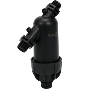 FLO Фільтр водяний для зрошувальних систем з гвинов. приєднанням- 3/4" фільтр- 130 мкм, 0,8 MPa  | 8