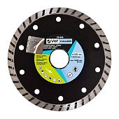 Алмазний диск TURBO 125мм Hauer | 22-846