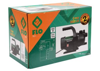 FLO Насос присадибний мережевий, 800Вт, 4 Bar, 3600 л/год, макс.висота- 8/40 м  | 79811