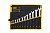 Набор ключей рожково - накидных CrV 6-14, 17, 19, 22мм (12шт) ( холодныйштамп DIN3113) СИЛА