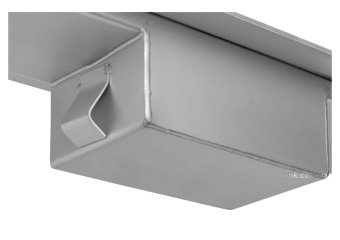 FALA Трап підлоговий для душу з нержавіючої сталі "LINE" ; 60х 7х 7 см, сифон h= 52 мм  | 75448