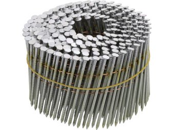 Цвяхи барабанні до пневматичного пістолета YT-09214 VOREL: L=75мм, Ø=2.5мм, кут 15-16˚, 3600шт [1]