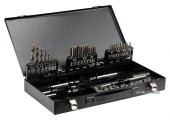 YATO Мітчики і плашки YATO : М3-М12, Набір 44 шт.  | YT-2978