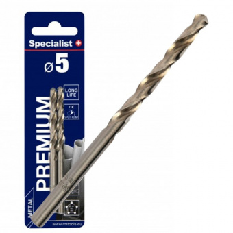 Specialist+ 64-0052 Свердло по металу PREMIUM 5,2 мм, наб. 2 шт