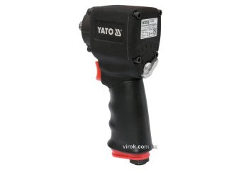 YATO Гайковерт ударний пневматичний YATO : квадрат 1/2", F=678 Nm, роб. тиск- 6,3 Bar при 100 л/хв  