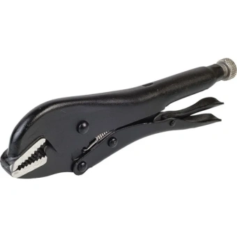 Кліщі затискні з плоскими губками Miol 44-200 (250 мм)