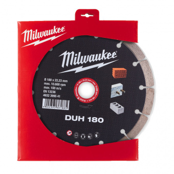 MILWAUKEE Алмазный диск DUH 180 (распродажа) (1 шт) | 4932399541