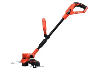 YATO Газонокосарка акумуляторна YATO Li-Ion 18 В, обрізний діап. Ø=25/30 см,( БЕЗ АКУМУЛЯТОРА)  | YT