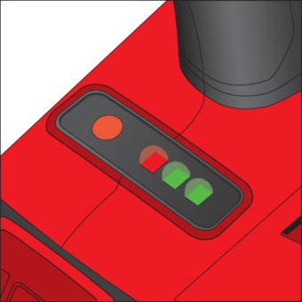 Гайковерт ударний акумуляторний YATO: 18 В, квадрат 3/4", 2000 Нм, перехідник 3/4" в 1/2" (БЕЗ АКУМУ