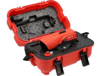 Нівелір опт авто-налаш. з штатив і рейк YATO об'єкт Ø= 38мм, крат- 32Х радіус- 1-55 м, точн- 1мм/30м