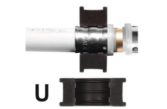 YATO Прес-кліщі для труб PEX-AL.-PEX і PERT YATO; l= 42 см, розвід губ- 25 мм. з насадк U-тип 16/20/