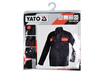 YATO Куртка робоча YATO, розмір L; 65%- поліестер, 35%- бавовна  | YT-80902
