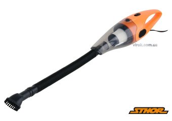 STHOR Порохотяг автомобільний : 12 В, 100 Вт, фільтр HEPA, кабель- 3 м + насадки, сумка  | 82952