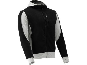 Худі флісовий з поліестеру YATO розмір M, сіро-чорний, 5 кишень [20]