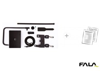 FALA Душовий комплект NOIR 1 : зі штивним і знімним розприскувачами  | 75883