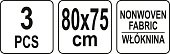 FLO Чохол захисний від замерзання для рослин , 80х 75 см з волокна, 3 шт.  | 89753