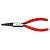 KNIPEX Длинногубцы фосфатированные, черного цвета 160 мм 30 31 160 | 30 31 160