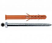 MUNGO MBR -SS 8 * 100 Фасадный дюбель со стопорным шурупом с шестигранной головкой HEX