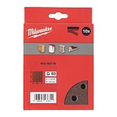 MILWAUKEE Шлифовальные листы 115 X 107 H&L GR 80 - 10 PCS | 4932492760