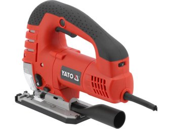 Лобзик ручний ел. мережев-230 В YATO P= 750 Вт, 600-2800 об/хв, глибина різу метал/дерево- 10/150 мм