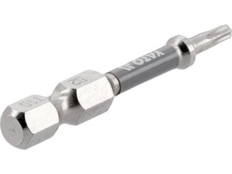 Насадка викруткова YATO TORX T10 х 50 мм. HEX 1/4", покрита нікелем, 2 шт.[10]