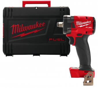 MILWAUKEE Гайкокрут акумуляторний 1/2" , M18 FIW2F12-0X, 339Нм (HD кейс) | 4933478443