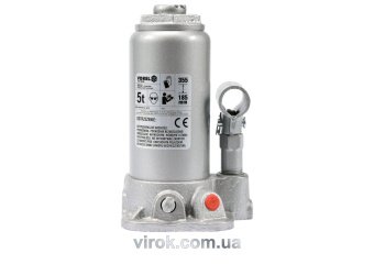 VOREL Домкрат гідравлічний cтовбцевий ; F= 5 т, роб. висота- 185- 355 мм  | 80032