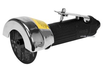 YATO Різак пневматичний, ручний YATO для диска Ø= 75/9.5 мм, Ø= 1/4", 6.3 Bar, 127 л/хв  | YT-09715