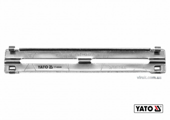 YATO Направляюча до напильника YT-85027 YATO : Ø=4.8 мм, 190х30 мм, під кути 10°,25°,30°,35°, кліпс 