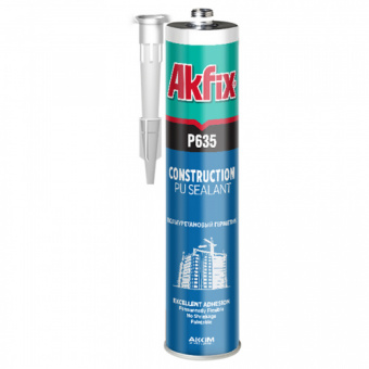 Полиуретановый герметик строительный Akfix P635 белый 310мл