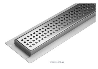 FALA Трап підлоговий для душу з нержавіючої сталі "TOCANTINS" ; 50х 7х 5,2 см  | 75369