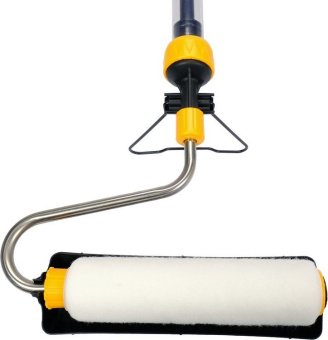 VOREL Валик в зборі малярний , 230 мм, з контейнером для подачі фарби- 0,54 л, тримач- 175 см  | 093