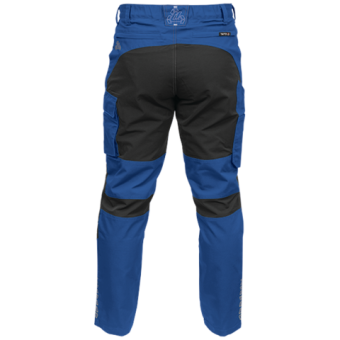 Штани робочі 4-WAY стреч SERWAL синьо-чорні YATO розм XL/ 92-98 см, ріст- 178-188 см, 11 кишень [10]