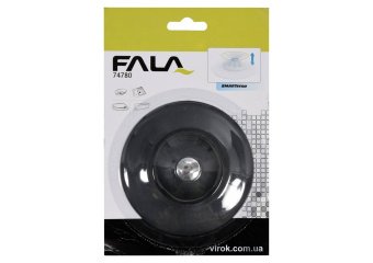 FALA Корок до ванни і раковин, силіконовий , Ø= 100 мм, чорний  | 74780