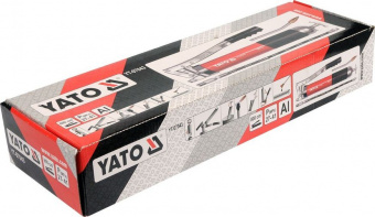 YATO Шприц мастильний YATO, 800 см³. з жорстк. і гнучк. аплікаторами  | YT-07043