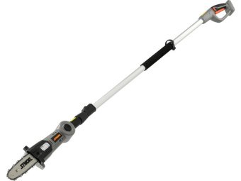 Сучкоріз ланцюговий акум.на телеск тримачі 214-274см STHOR Li-Ion 20В,шина l= 20см(БЕЗ АКУМУЛЯТОРА)