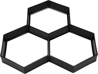 VOREL Форми для виготовлення бруківки : 360 х 360 x 40 мм, з поліпропілену  | 35062